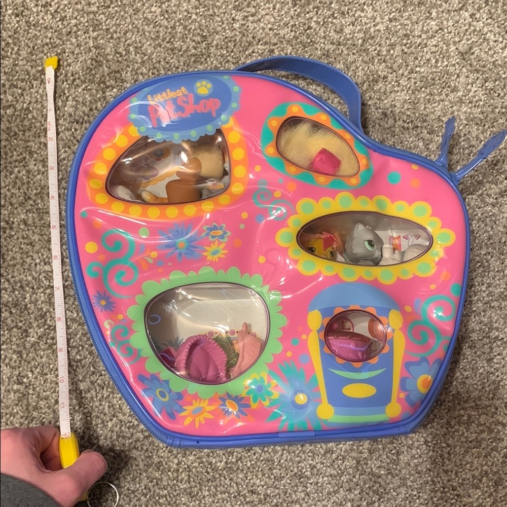 Littlest Pet Shop Zip Up Toy House Set 2004